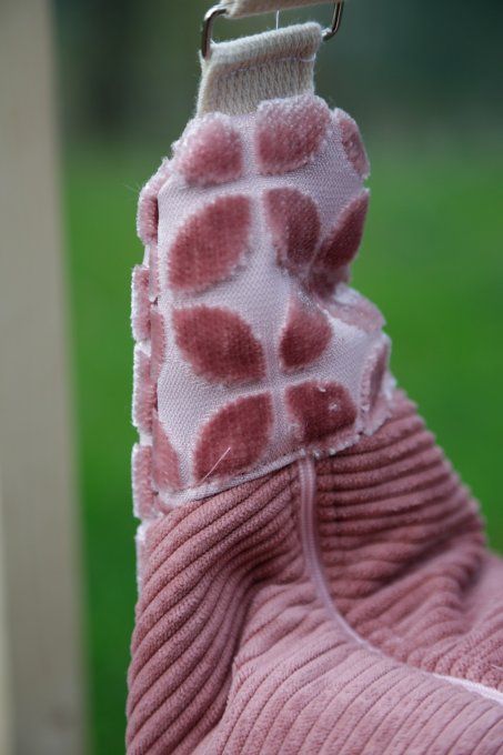 sac croissant de lune rose