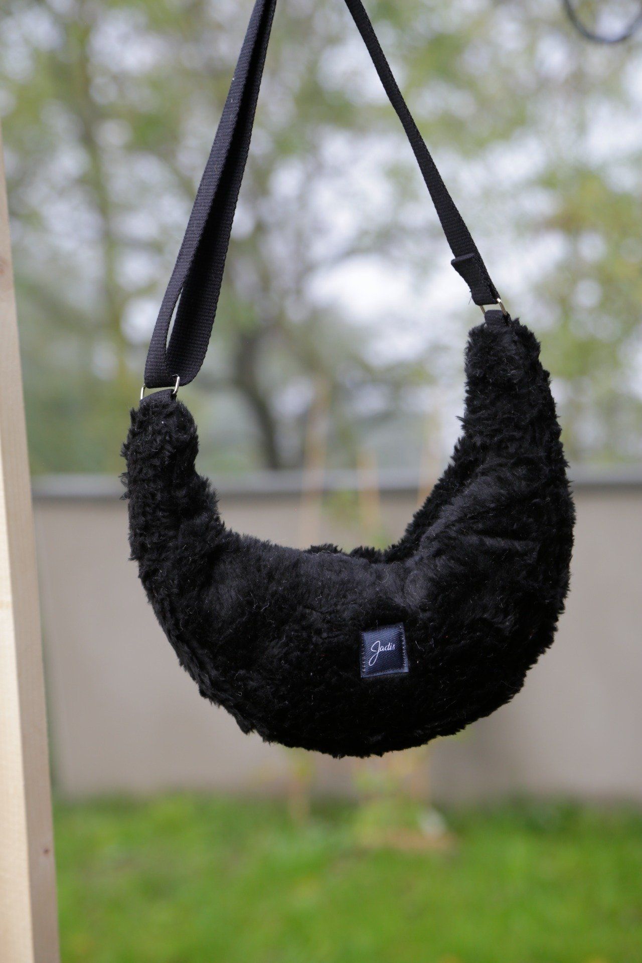 sac croissant de lune noir