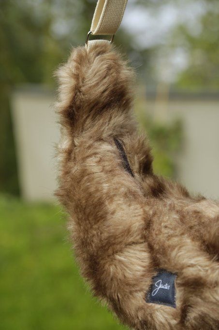 sac croissant de lune marron