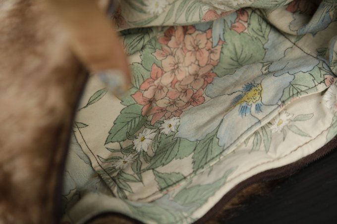 sac croissant de lune marron