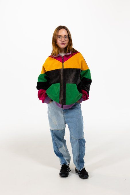 Veste couverture n°11 multicolore