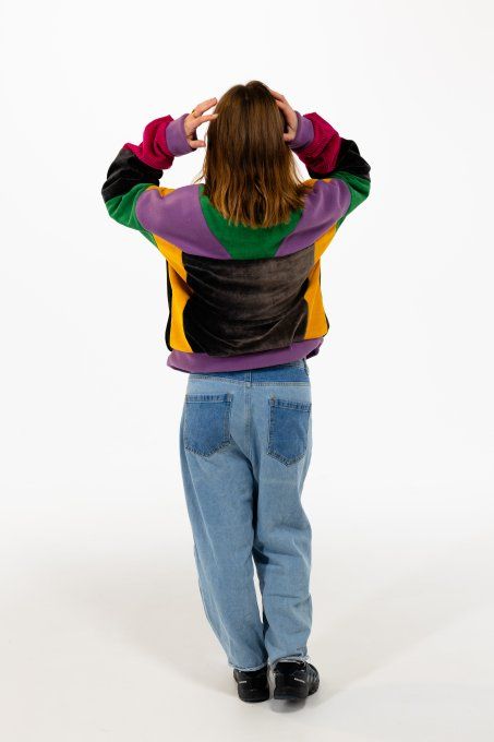 Veste couverture n°11 multicolore