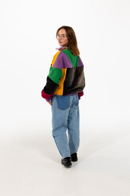 Veste couverture n°11 multicolore